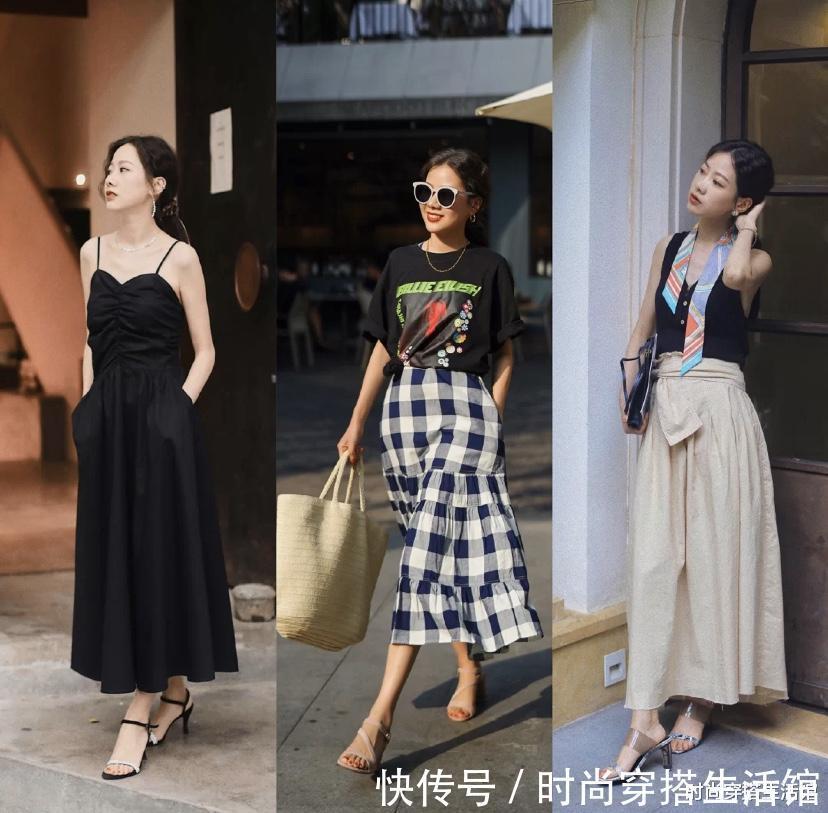 半裙|女人到了30+,别再刻意追求少女感,这3种穿搭思路,减龄又好看