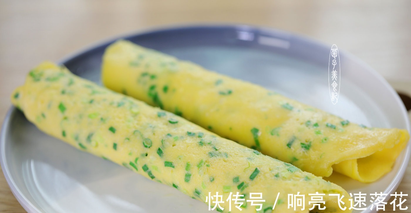 心灵鸡汤|自制葱花鸡蛋早餐饼,营养丰富味道香,上班族最爱!