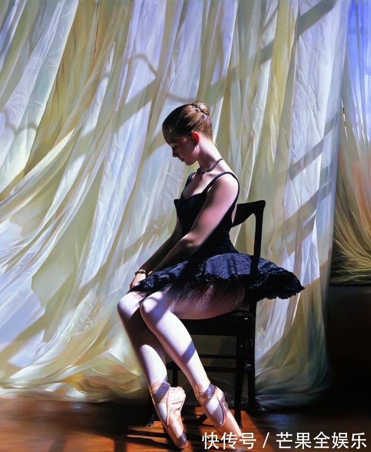 惊艳#只能用惊艳来形容如此唯美的画作——舍夫斯基的油画艺术