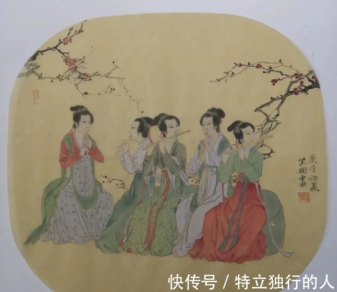 x50$春风花草香—中国画创作研究院叶丽美工作室工笔花鸟画迎春线上