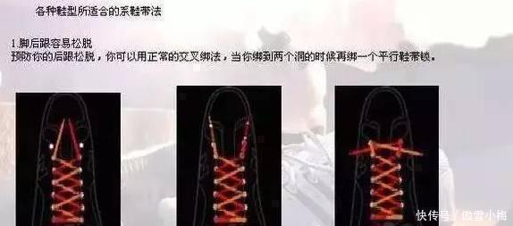 跑步鞋 专业运动员系鞋带方法,走路跑步感觉完全不一样,试过就知道舒服