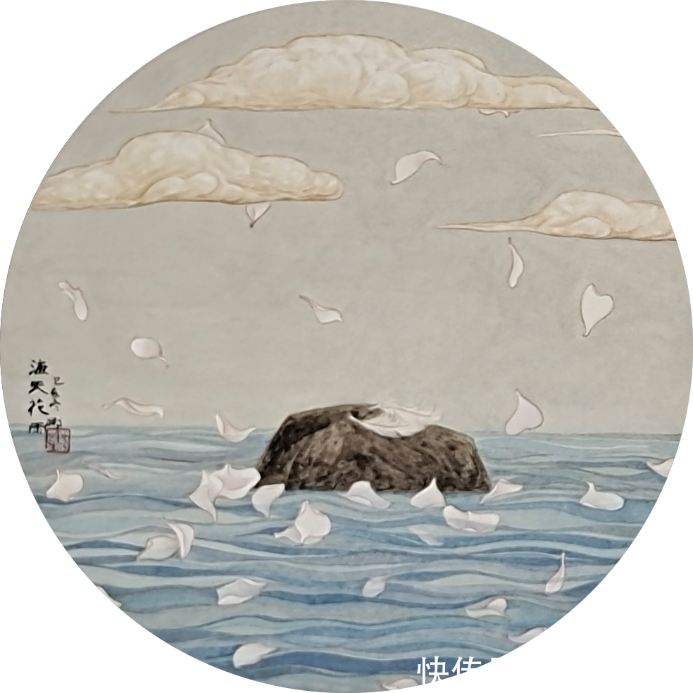 工笔画学会|逸出凡尘——王娜娜工笔作品欣赏