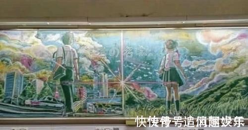 工藤新一|本以为日本小学生的黑板报已经很强，可看到中国的学生网友炸锅了