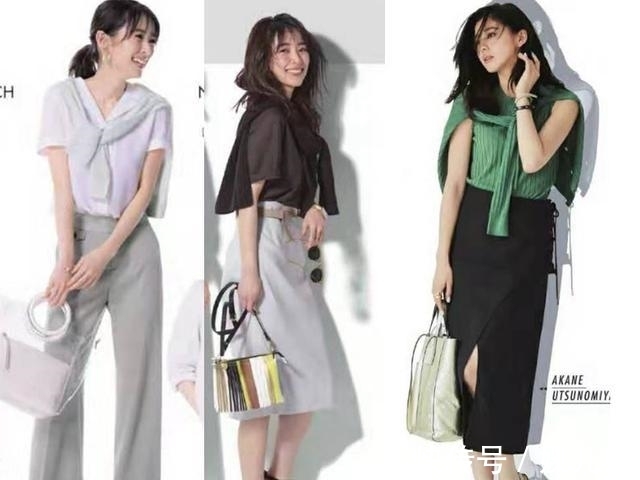 迷笛裙 这5组时髦不出错的日系通勤穿搭，也太时髦优雅了吧！值得借鉴