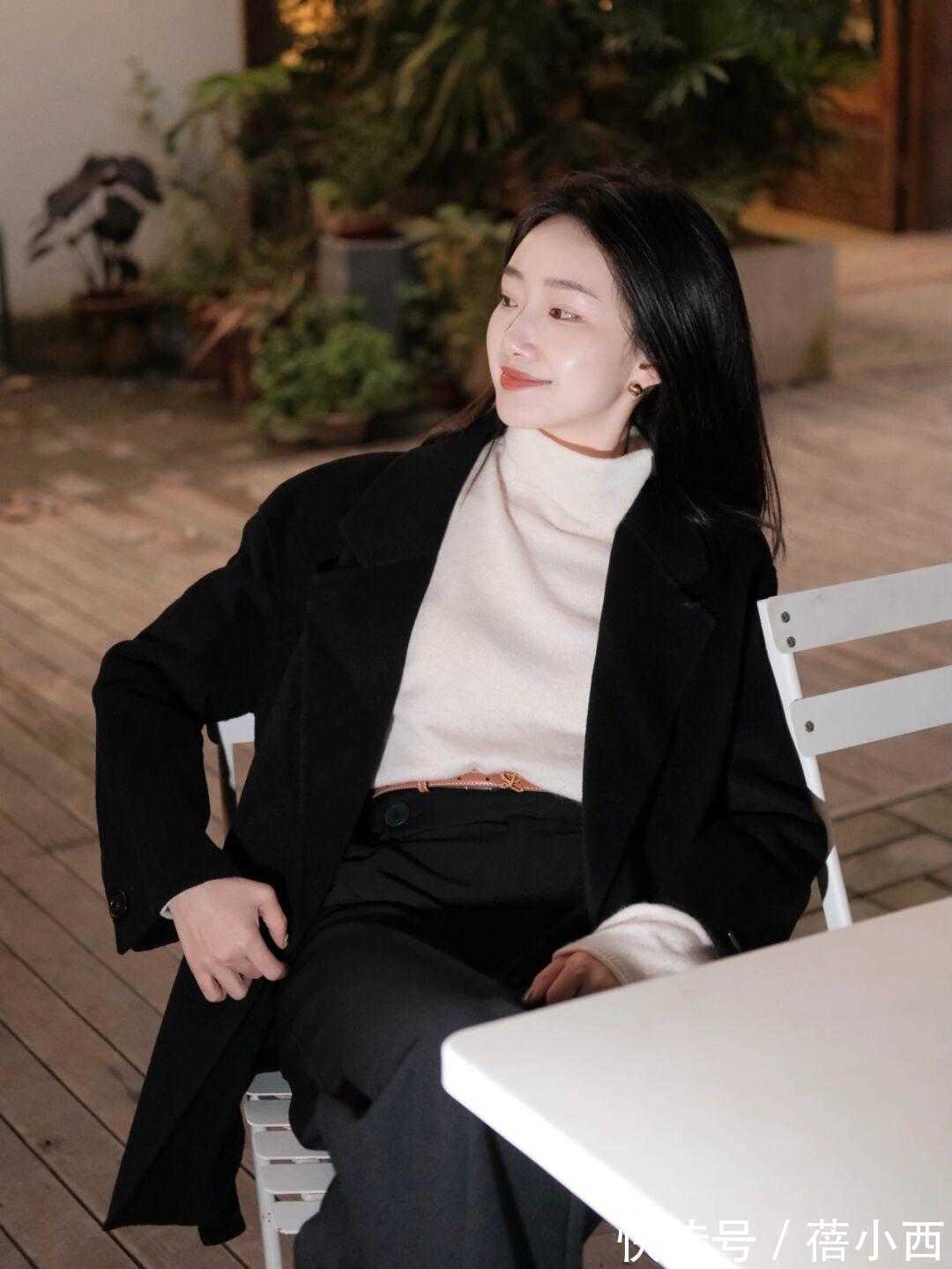 高跟鞋|拒绝花哨!大衣还是“基础款”更高级,好看的版型和颜色都选好了