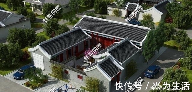 中式|5个合院，5种风格，哪个设计图更适合农村自建房？