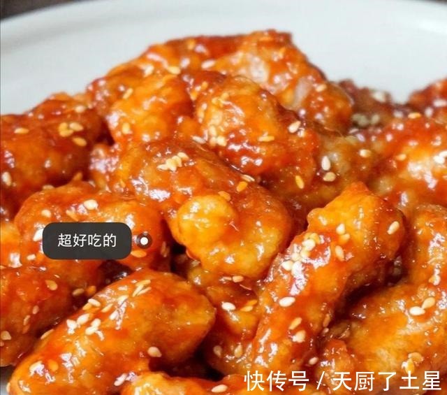 玉米淀粉|酸甜不腻的糖醋里脊,好吃的不得了,出锅抢着吃!