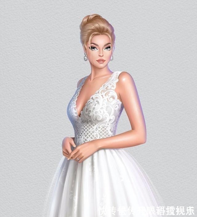 维多利亚#时光收集者的时装板绘，画出来的时尚风格录！