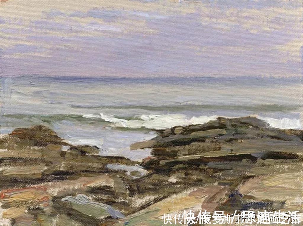 艺术品$美国艺术家米里奇的绝美海滩油画作品欣赏