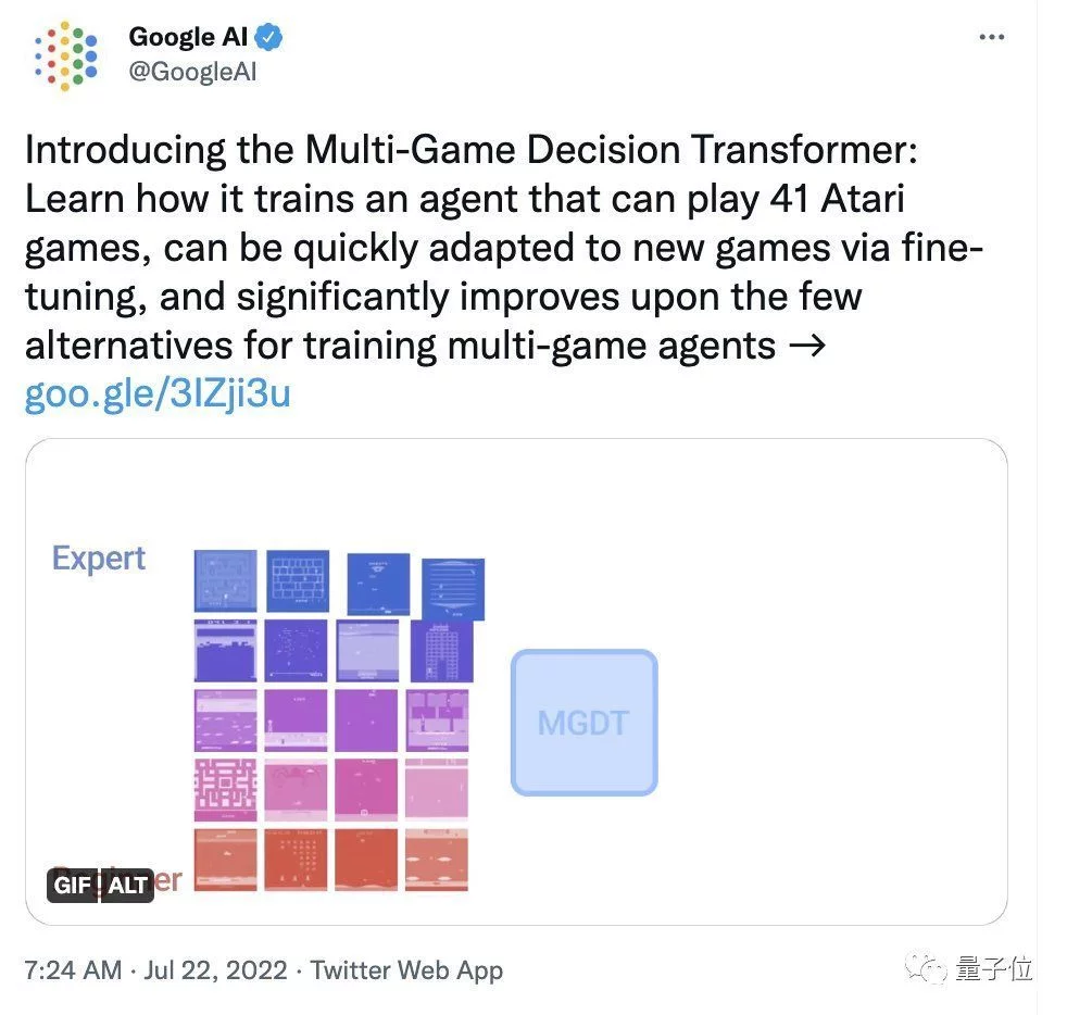 一个AI玩41个游戏，谷歌最新决策Transformer综合表现分超DQN一倍插图