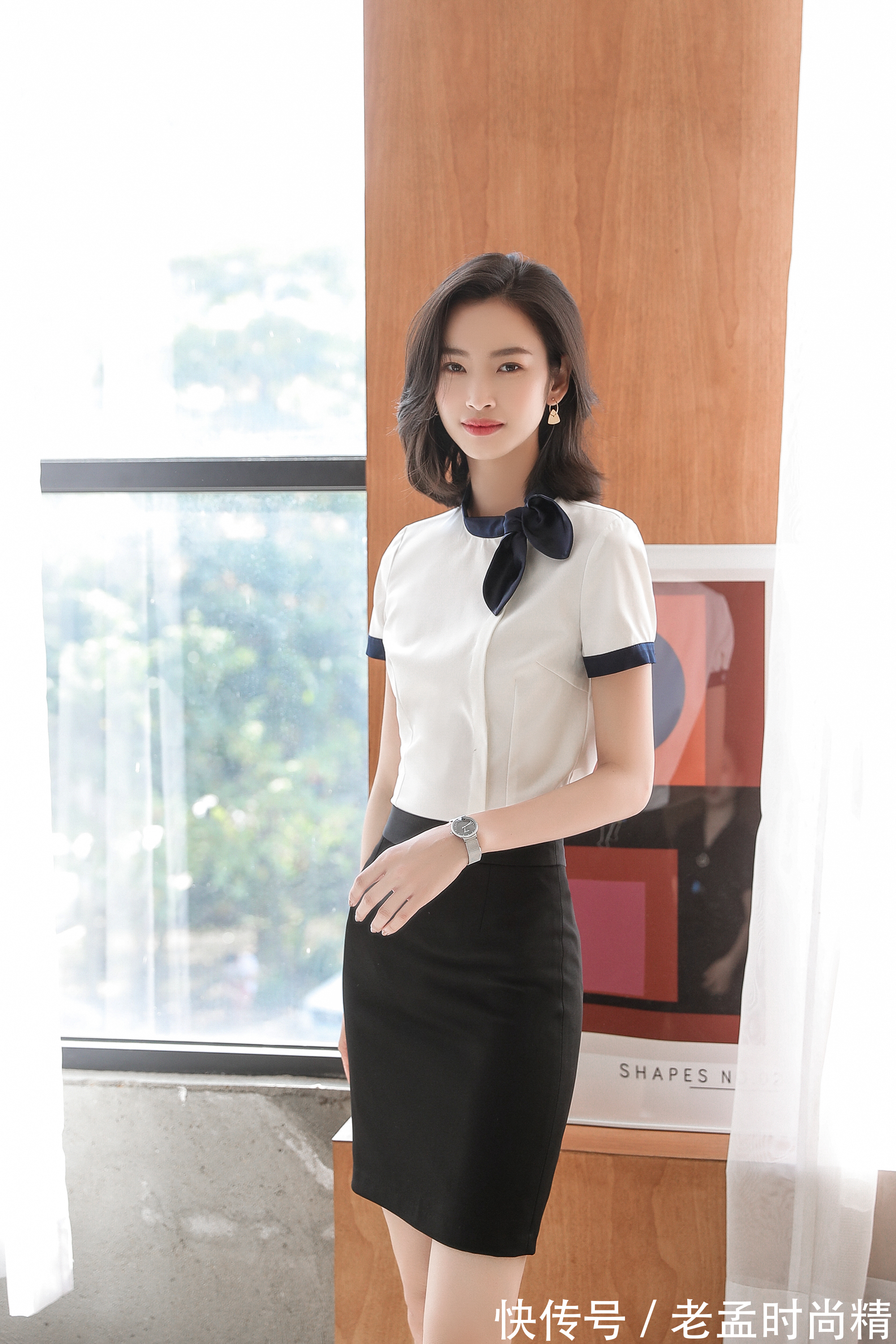 穿搭 别不重视职场穿搭,衬衫也能穿出与众不同,优雅又时尚