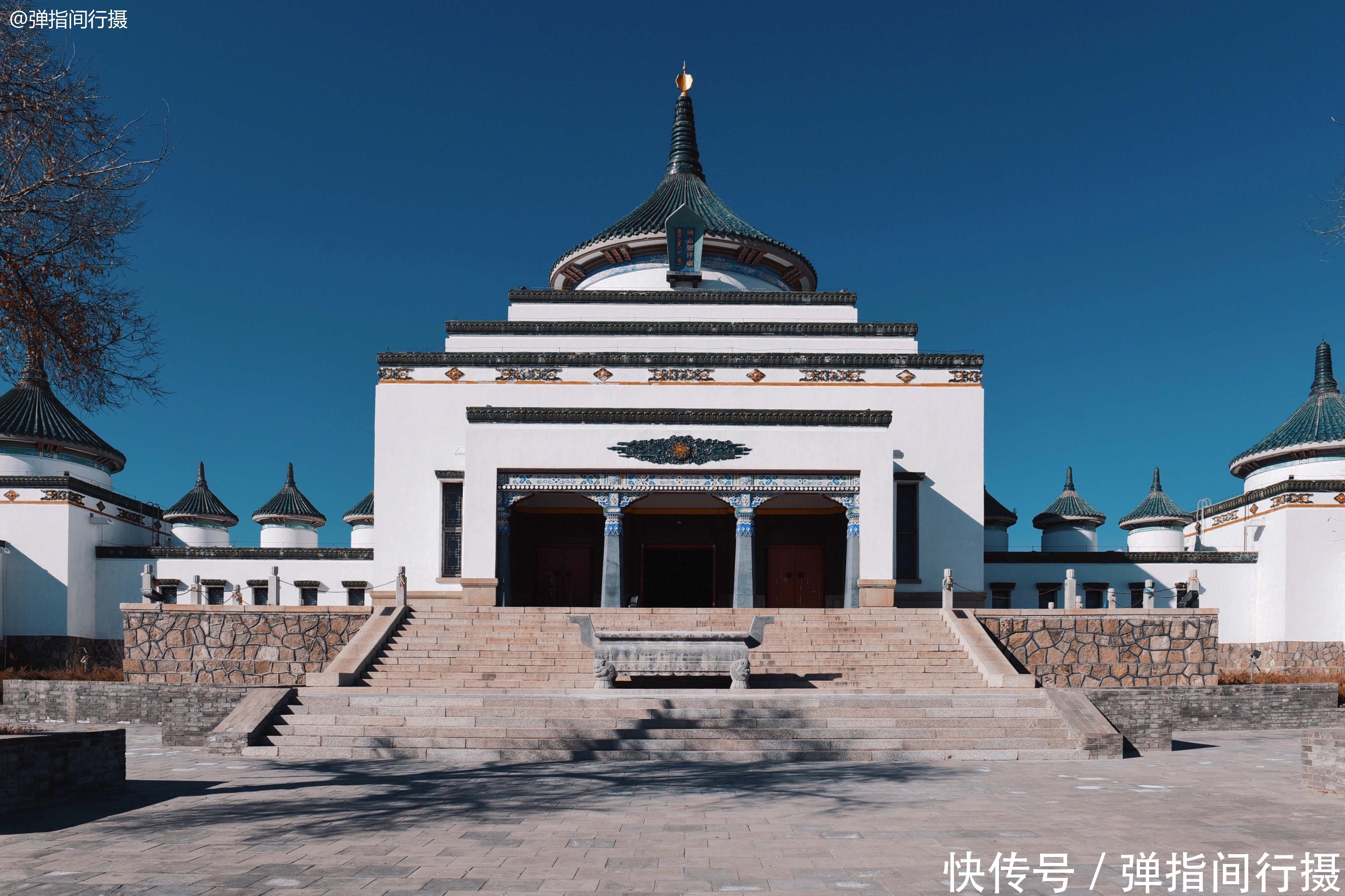唯一|世界唯一的成吉思汗庙,建在乌兰浩特,神秘建筑融合多民族风格