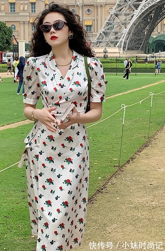 玫瑰|时尚元素,落日玫瑰,浪漫复古气息