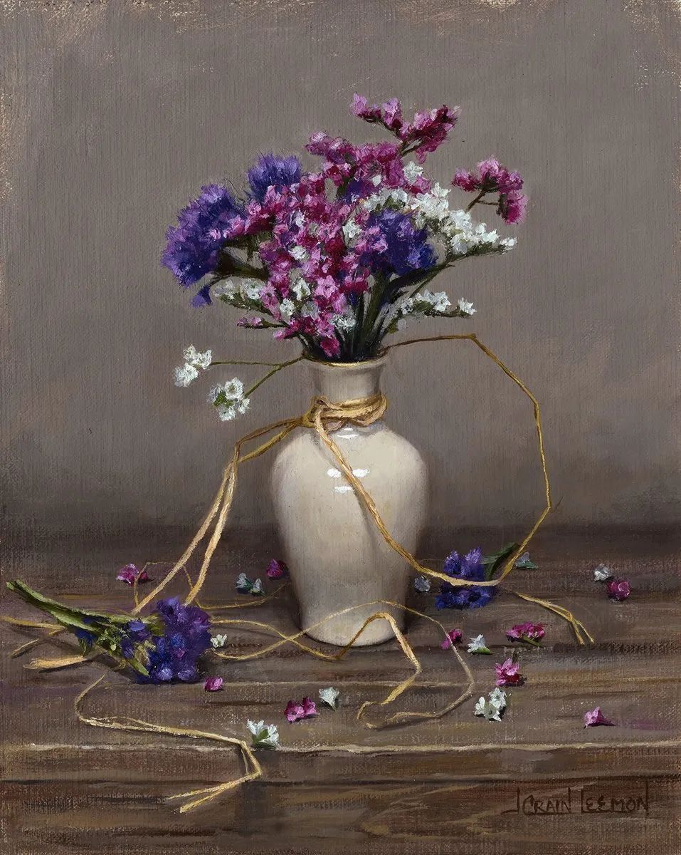 花卉|这位美国女艺术家笔下的花卉,魅力色彩,栩栩如生!