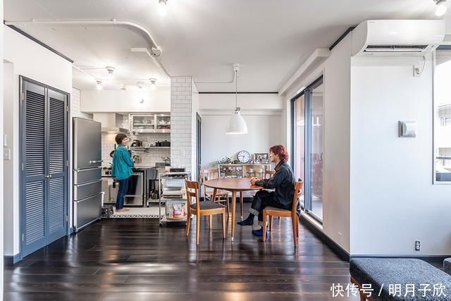 挂杆|日本夫妻72㎡家,隔断不砌墙,收纳不打柜子,宽敞亮堂井井有条