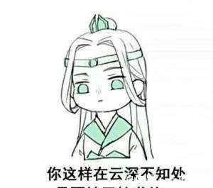 蓝忘机|古风小说《魔道祖师》最新经典句子，感受到最后一句的霸气了吗！