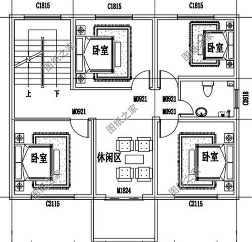 户型图|三款农村住房设计图，适合11米×8米的宅基地，收藏好开春就建
