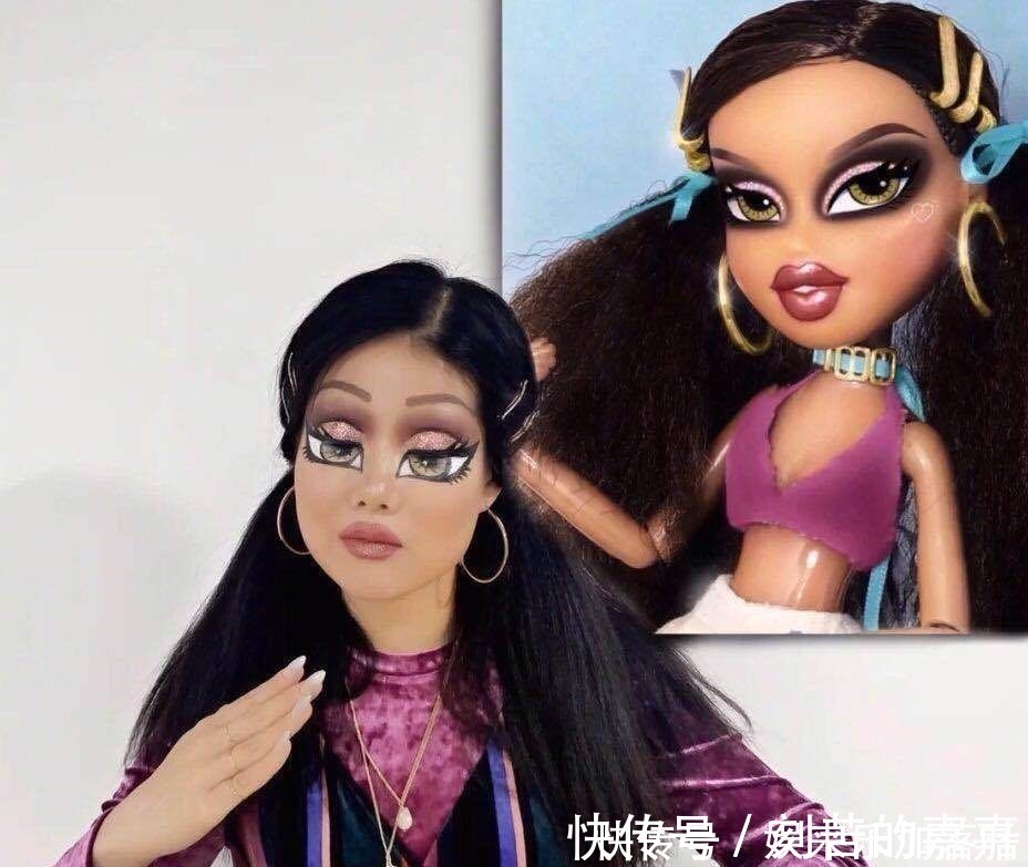 仿妆|二次元精致仿妆,玉藻前真假难辨,富江仿佛从动漫中走出