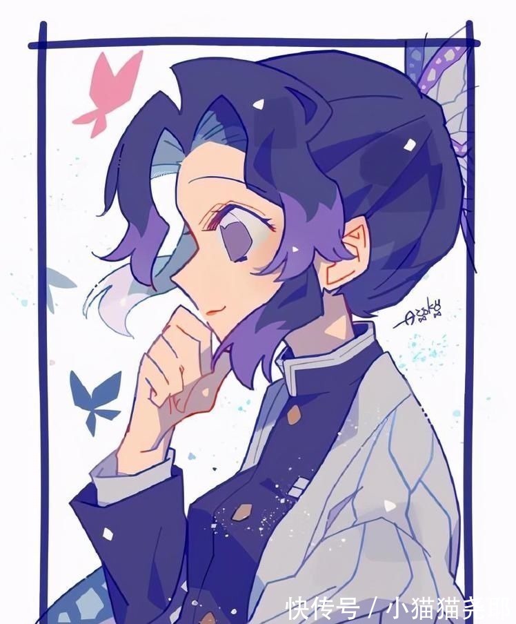 炭治郎|鬼灭之刃:Q萌头像,师兄与蝴蝶的情头很甜蜜,可惜其中有个叛徒