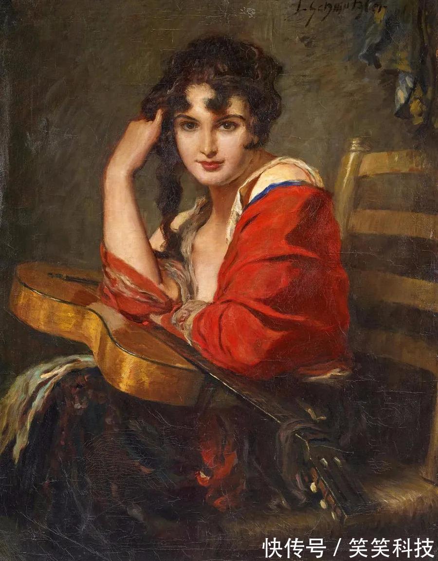 博登&他笔下的女子风情万种,撩人心弦!可惜晚年声誉不保!