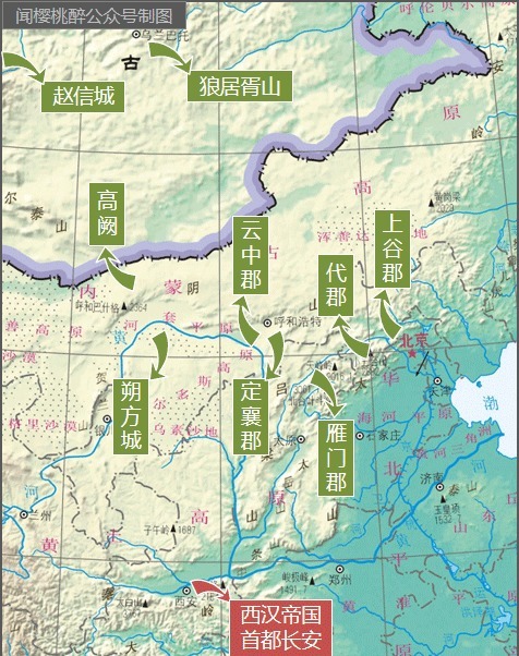 率领骑兵|中国古代名将024：四星名将霍去病给匈奴致命一击，征服战略要地