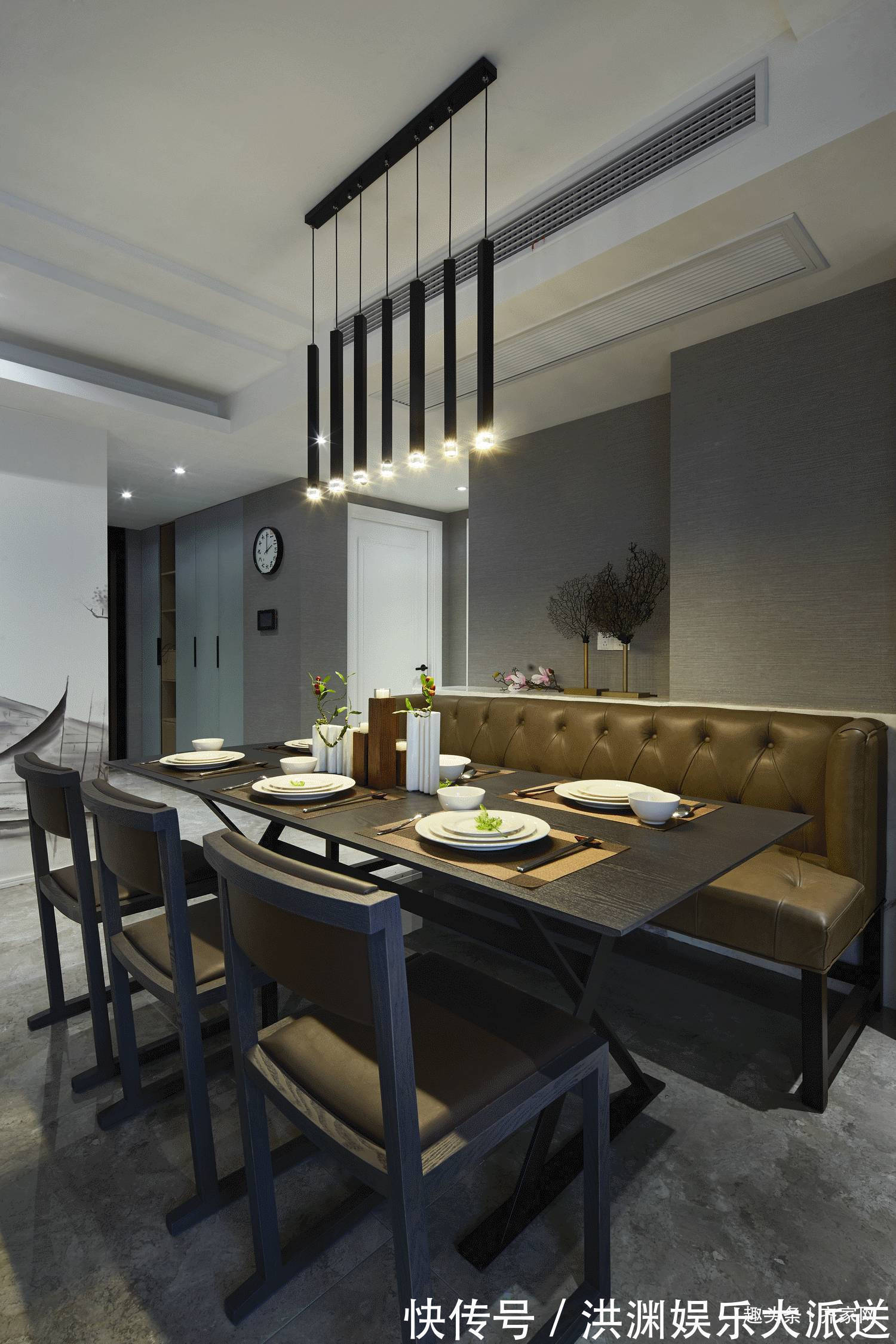 床头|150平现代中式，古朴典雅，反映民族文化，体现中国传统神韵！