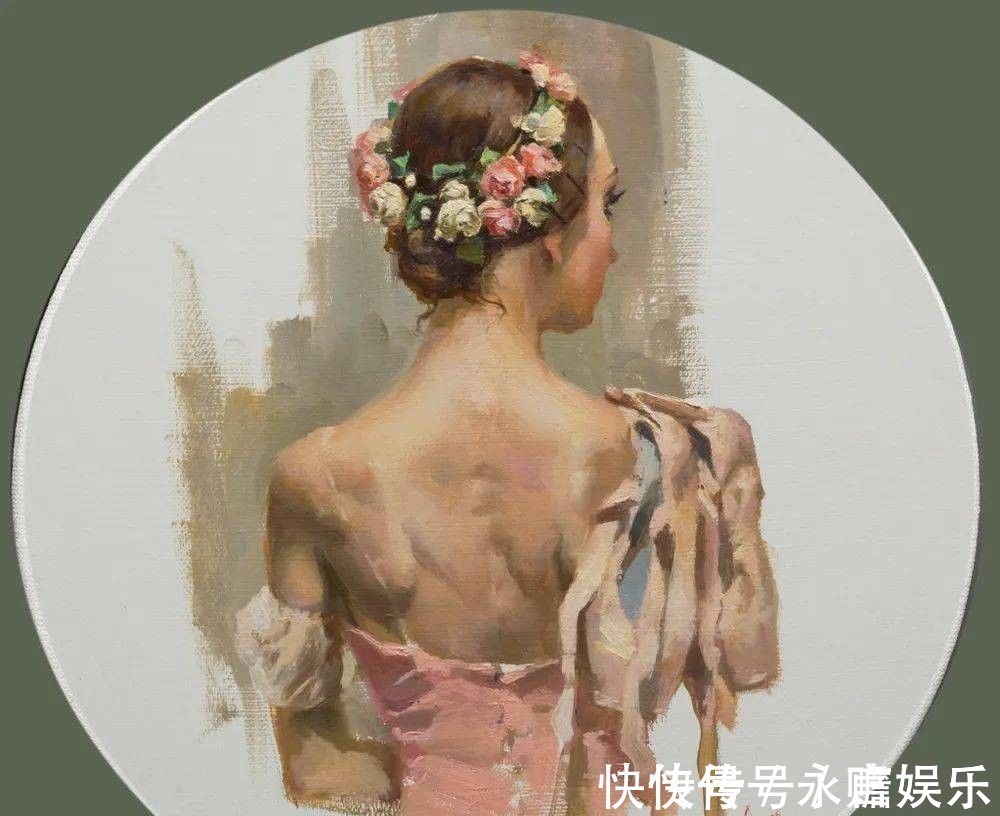 芭蕾舞剧@俄罗斯画家阿纳斯塔西娅·沃斯特雷佐娃漂亮油画作品欣赏