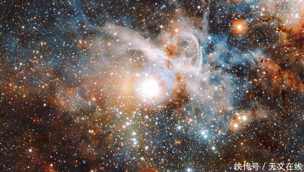 美丽的丝状星云，诞生了新的恒星