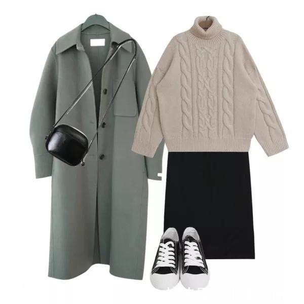 外套|3件外套就能轻松美一冬?别不信,看看这些穿搭平铺图就知道了