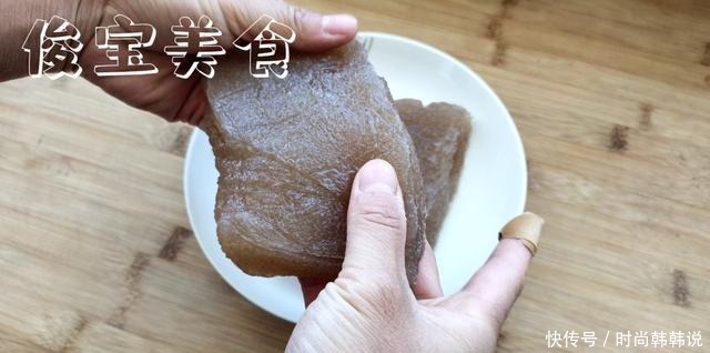 两块钱|非常简单易学的「自制魔芋豆腐」,两块钱成本就能做一大盆