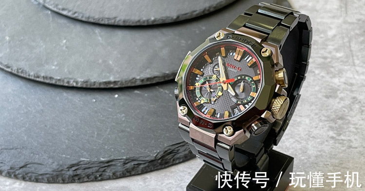 c卡西欧推出G-SHOCK系「MRG-B2000BS-3A华婆娑罗」25周年版
