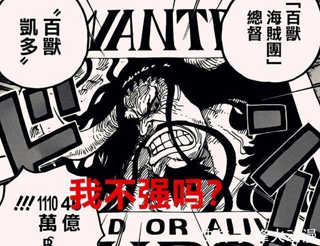 白胡子|海贼王1025话同样都是四皇团,为何凯多团被喷是最弱的队伍