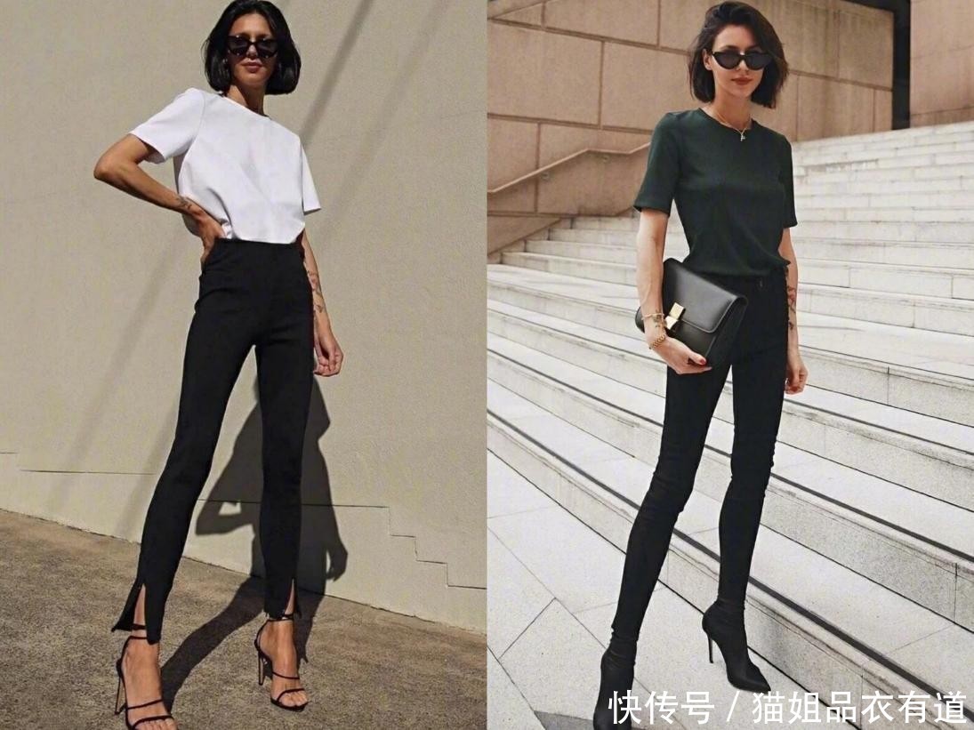 如何穿T恤才更时髦？试试“休闲风+女人味”法则