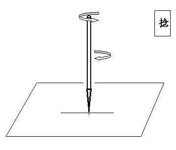 点画|中国书法用笔“六法”论析——“行”“转”“折”“提”“按”“捻”