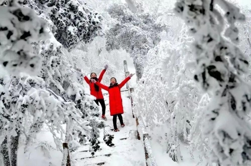 雪景如斯，大美汉江源