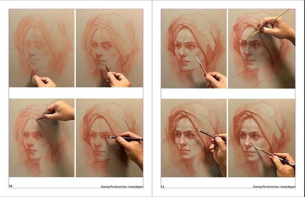 三庭五眼&学画画这么久了,结构还不会,戳这里,一定让你少走很多弯路