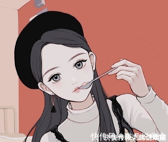 小姐姐|一组少女心十足的好看插画，很适合做卡通动漫头像哦！