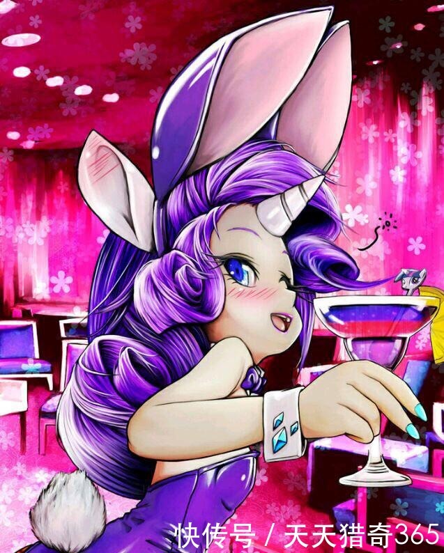 珍奇|当小马宝莉变成美食家,珍奇俏皮可爱,网友调侃紫悦变小馋猫了