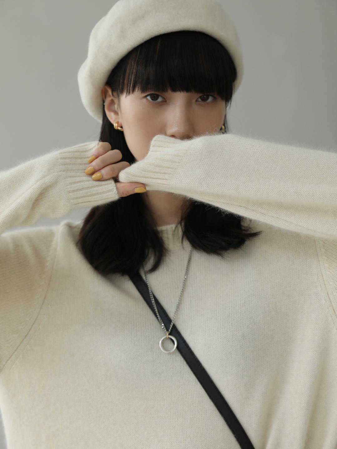 棕色|谁说针织连衣裙搭不出范,直筒针织连衣裙,时尚气质惊喜不断