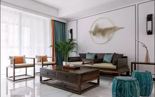 电视|一个有温度的家,沙发不必非要冲着电视墙,这样摆更有人情味!