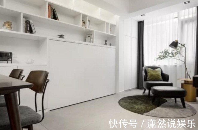 柜子|客厅面积小空间难利用参考这3套经典案例,打造高效多功能客厅