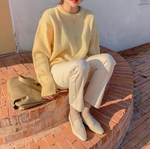 “奶奶裤+大衣”、“奶奶裤+羽绒服”才是真的时尚感十足!