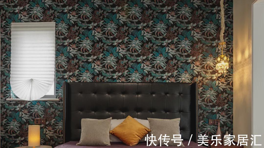屋主|90㎡三室复古风装修,半墙打破“暗”房设计,大户型既视感