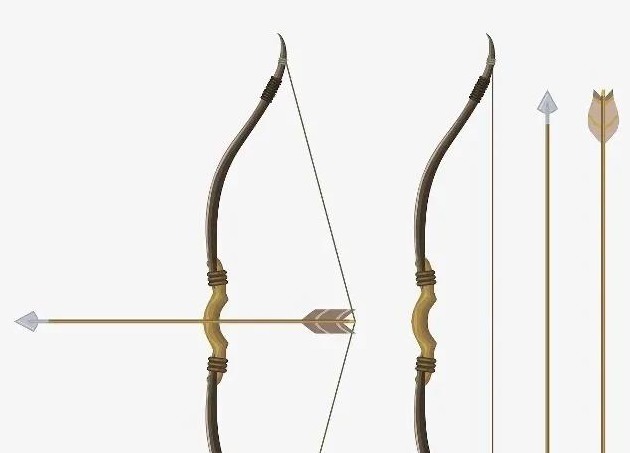 弓身&古代制作弓箭的木材中竹子并非最佳选择,古人制弓多就地取材