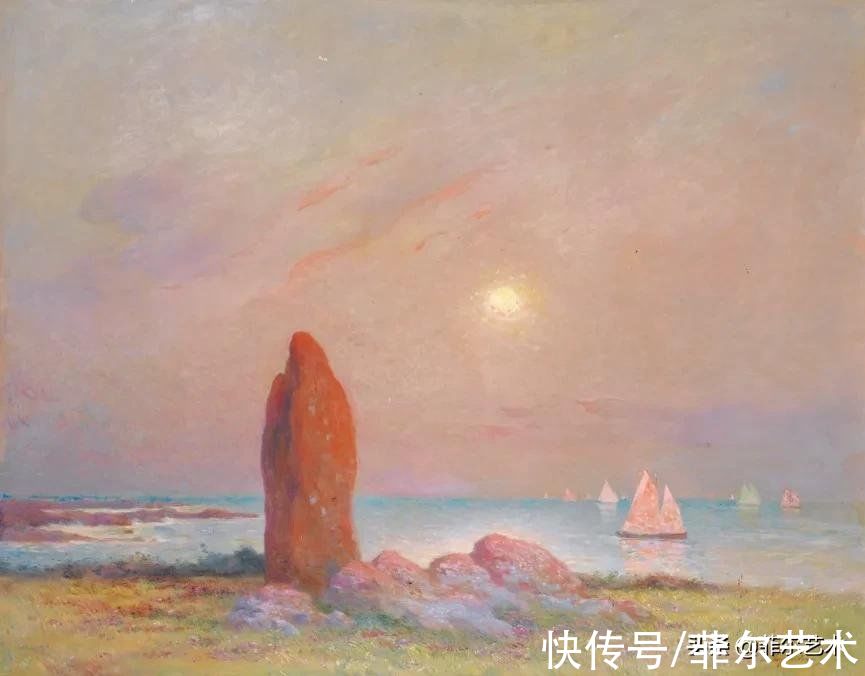 印象派$法国后印象派画家?费迪南德·洛恩·杜·普伊高多油画作品欣赏