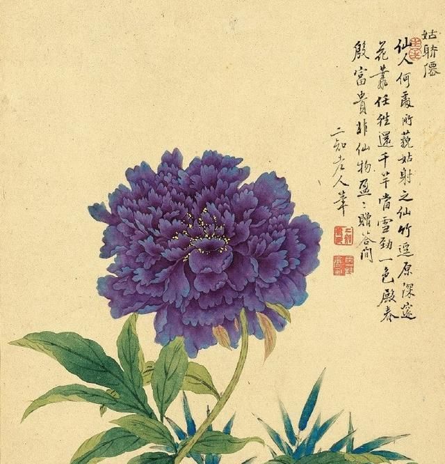 莫奈#清代名家画花卉,每一笔都栩栩如生,给人赏心悦目的感觉