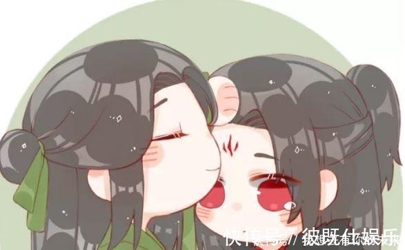 洛冰河|当三位“攻子”被自家的媳妇偷亲后,冰妹不哭了,汪叽耳朵都红了