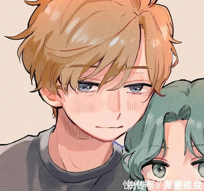 情侣头像|甜丧·低糖·动漫情侣头像:我们有过各种创伤,但我们今天应该快活。