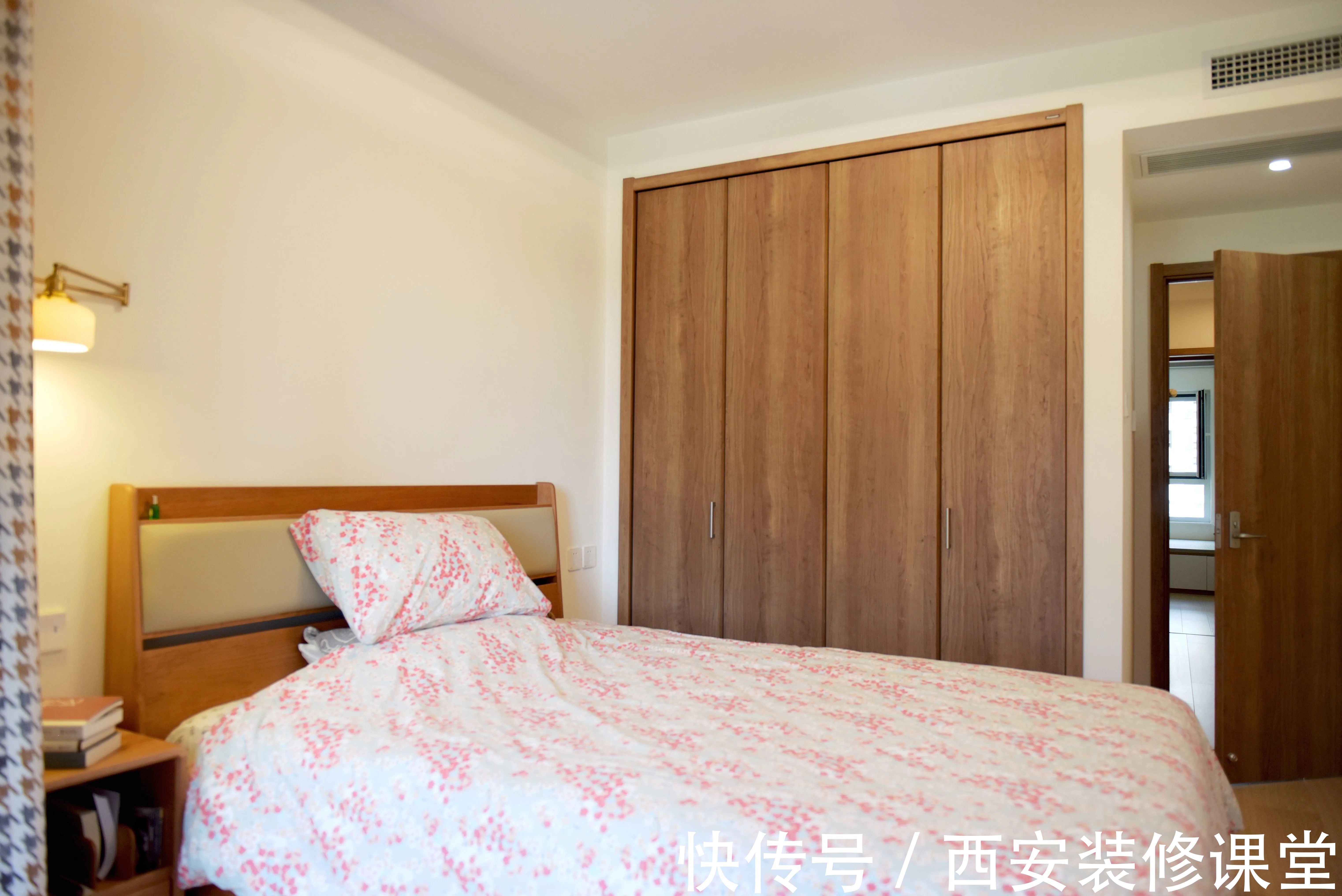 水吧台|85㎡两室新家,打造日式婚房