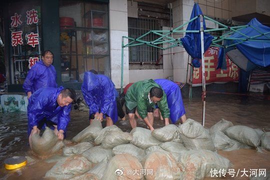 张国平|中牟县青年路街道民主街村：建起阻水坝 构筑安全墙